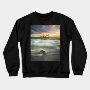 Bass Rock Fine Art Print Crewneck Sweatshirt